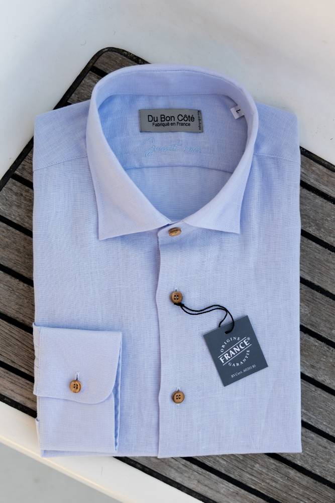 Chemise Granit Rose bleue