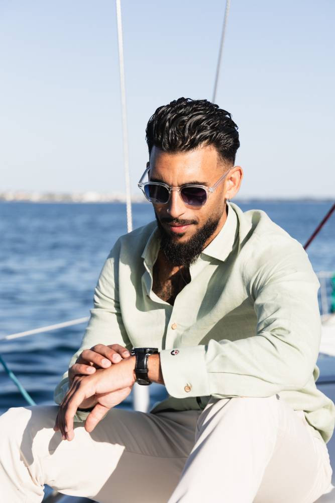 Chemise Granit Rose verte