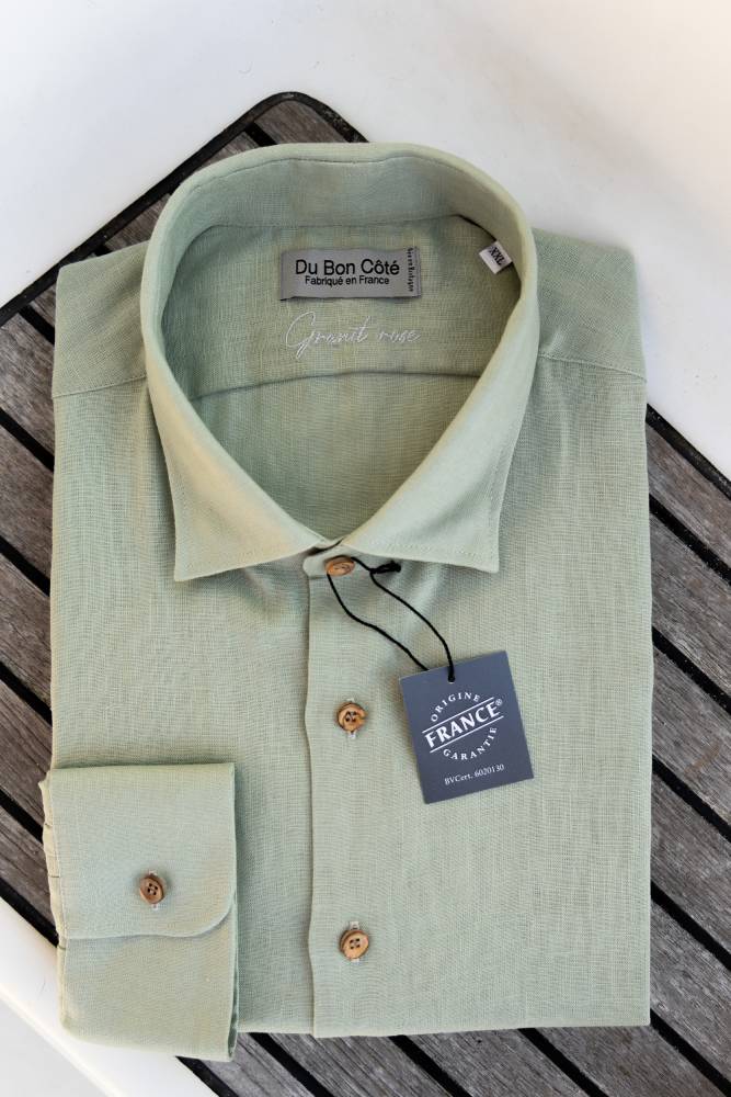 Chemise Granit Rose verte