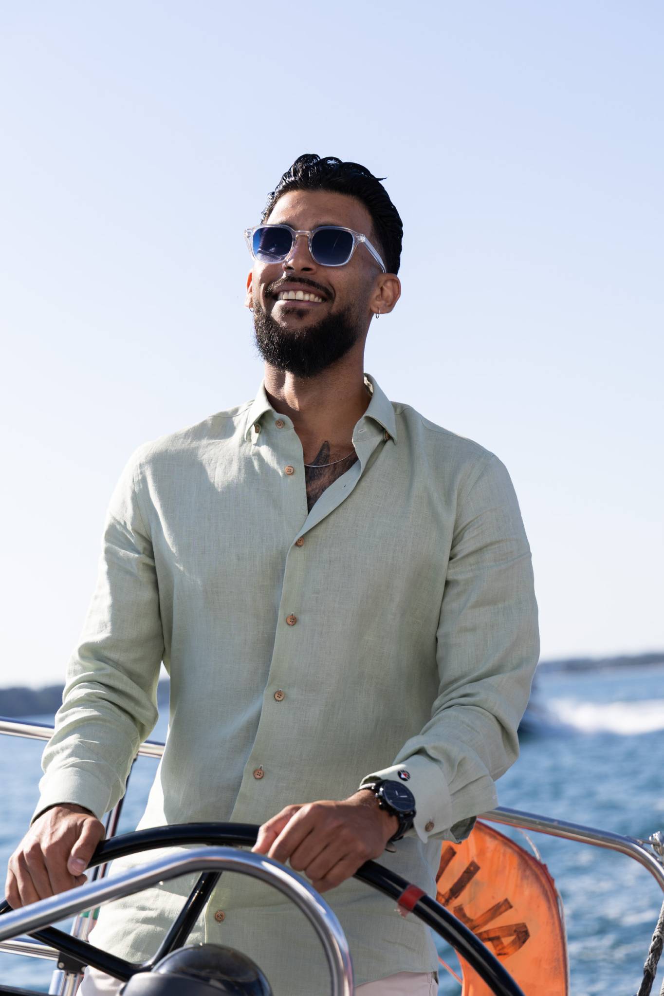 Chemise Granit Rose verte