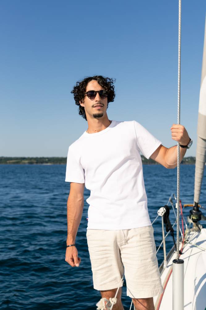 Tee-shirt Sable Blanc