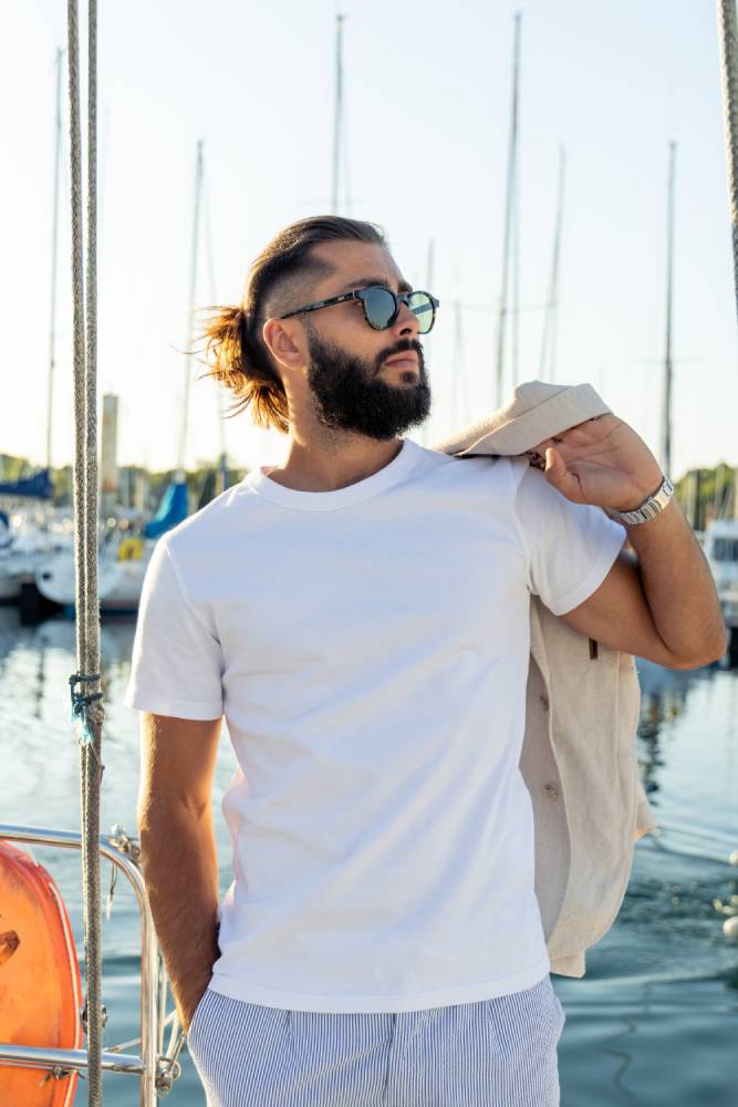 Tee-shirt Sable Blanc